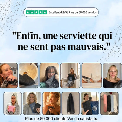 Vaolla — Gant de Douche Exfoliant Antibactérien