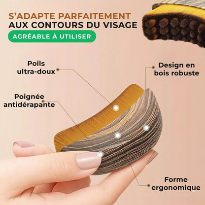 Brosse de massage lympathique