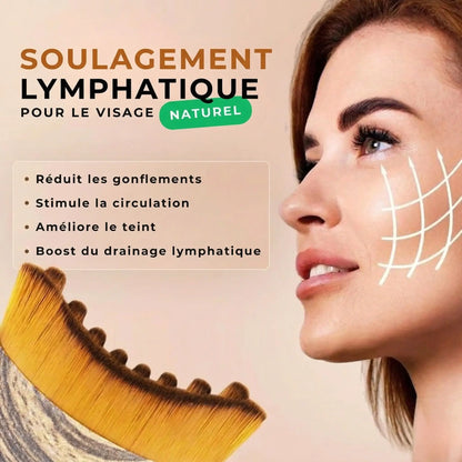 Brosse de massage lympathique