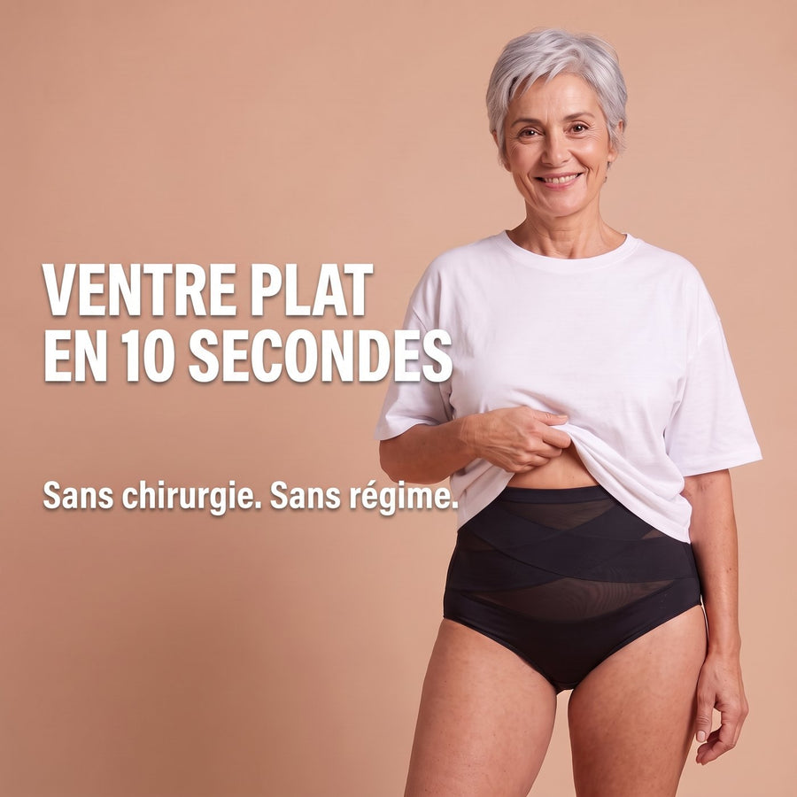 Culotte Vaolla à bandes croisées portée